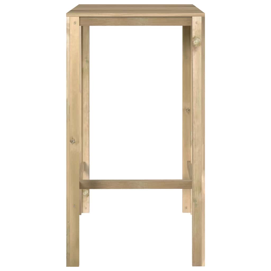 vidaXL Τραπέζι Μπαρ 60 x 60 x 110 εκ. από Εμποτισμένο Ξύλο Πεύκου
