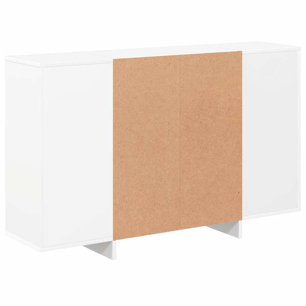 vidaXL Ντουλάπι Καπνιστή Λευκό 120x30x75 εκ. από Επεξεργασμένο Ξύλο