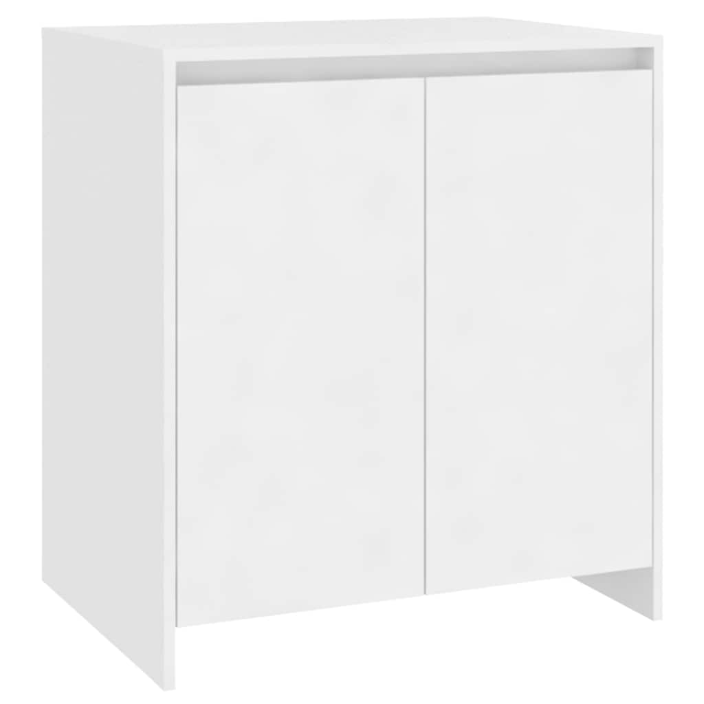 vidaXL Μπουφές Λευκός 70x41x75 εκ. από Επεξεργασμένο Ξύλο