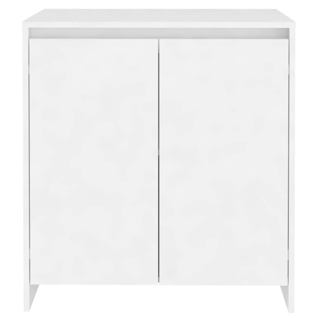 vidaXL Μπουφές Λευκός 70x41x75 εκ. από Επεξεργασμένο Ξύλο