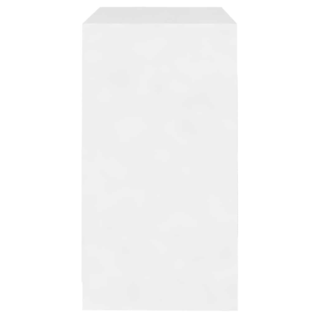 vidaXL Μπουφές Λευκός 70x41x75 εκ. από Επεξεργασμένο Ξύλο