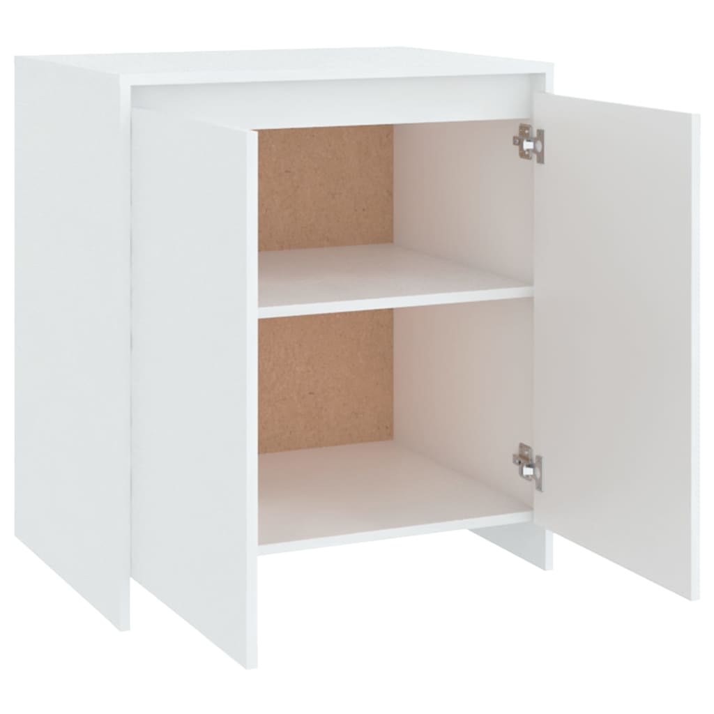 vidaXL Μπουφές Λευκός 70x41x75 εκ. από Επεξεργασμένο Ξύλο