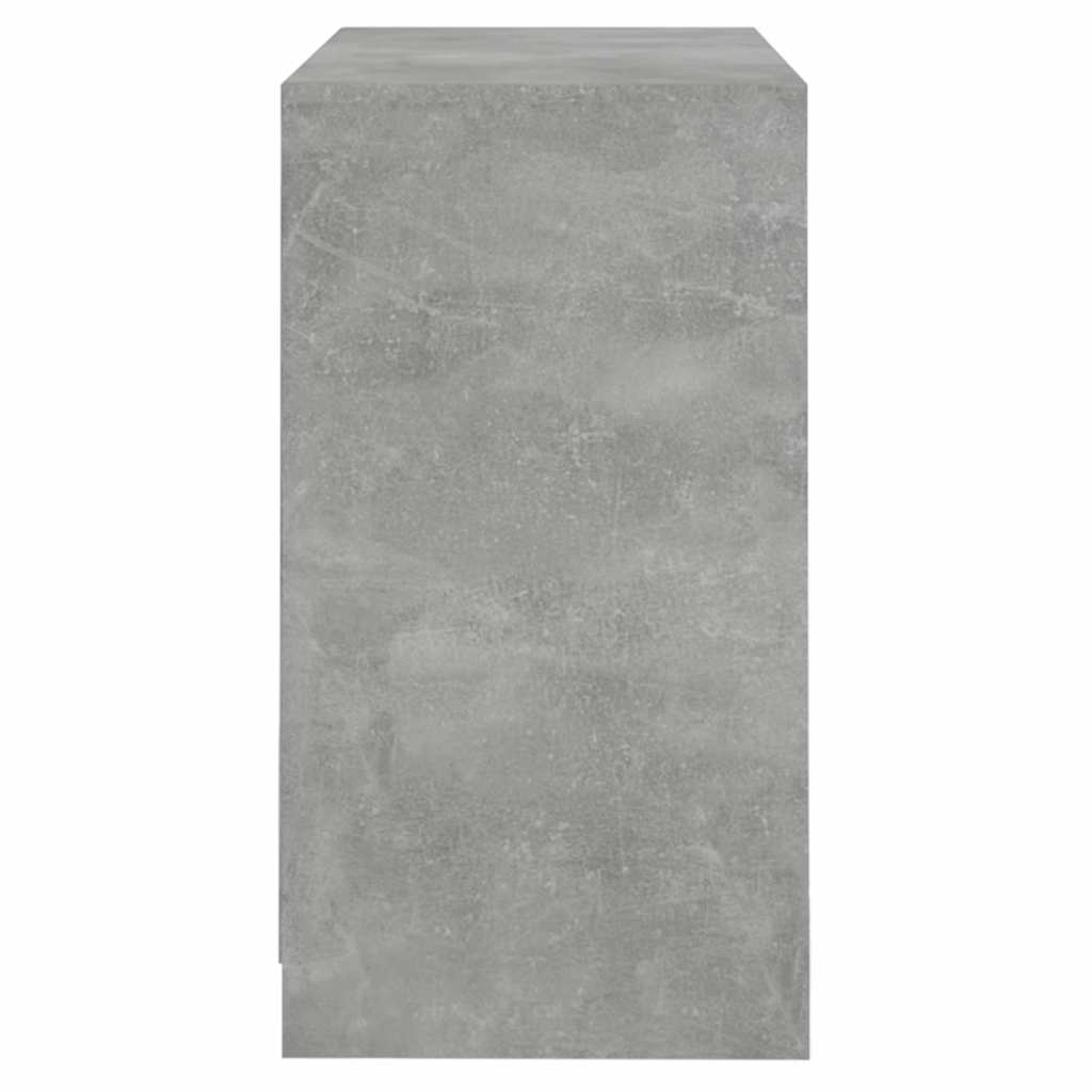 vidaXL Μπουφές Γκρι Σκυροδέματος 70x41x75 εκ. Επεξεργασμένο Ξύλο