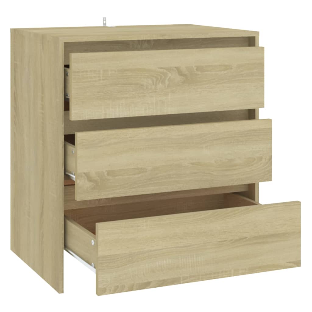 vidaXL Μπουφές Sonoma Δρυς 70x41x75 εκ. από Επεξεργασμένο Ξύλο