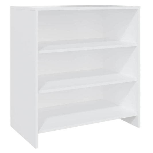 vidaXL Μπουφές Λευκός 70 x 40,5 x 75 εκ. από Μοριοσανίδα