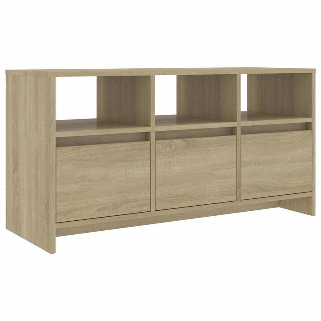 vidaXL Έπιπλο Τηλεόρασης Sonoma Δρυς 102x37,5x52,5 εκ. Επεξεργ. Ξύλο