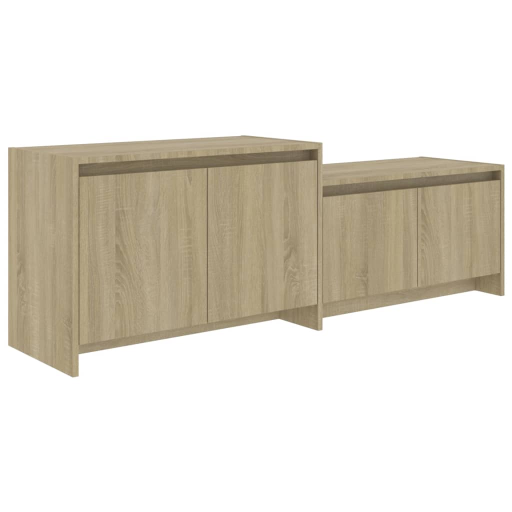 vidaXL Έπιπλο Τηλεόρασης Sonoma Δρυς 146,5x35x50 εκ. Επεξεργ. Ξύλο