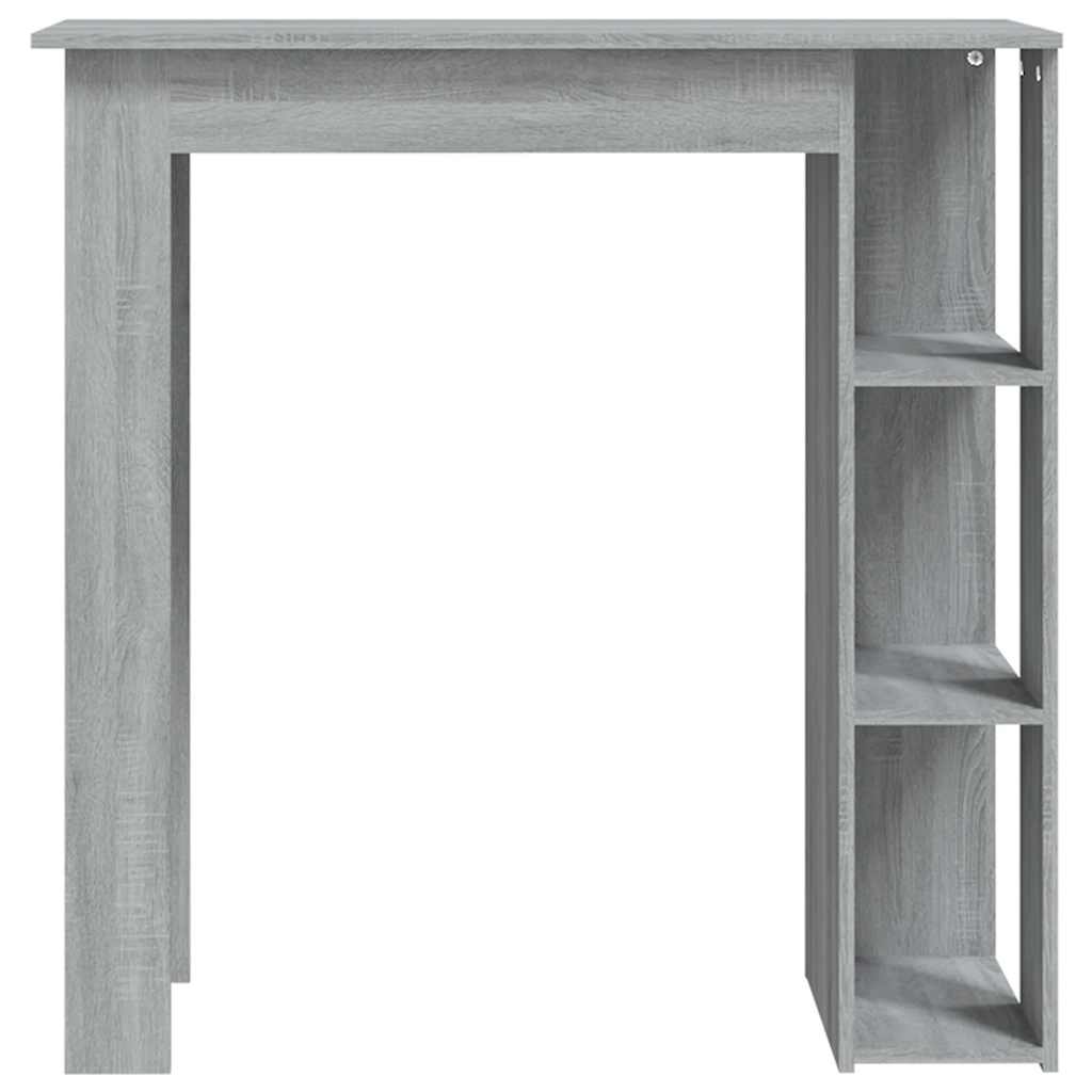 vidaXL Τραπέζι Κονσόλα Γκρι Sonoma 102x50x103,5 εκ. από Επεξεργ. Ξύλο