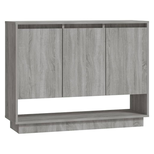 vidaXL Ντουλάπι Γκρι Sonoma 97x31x75 εκ. από Επεξεργασμένο Ξύλο