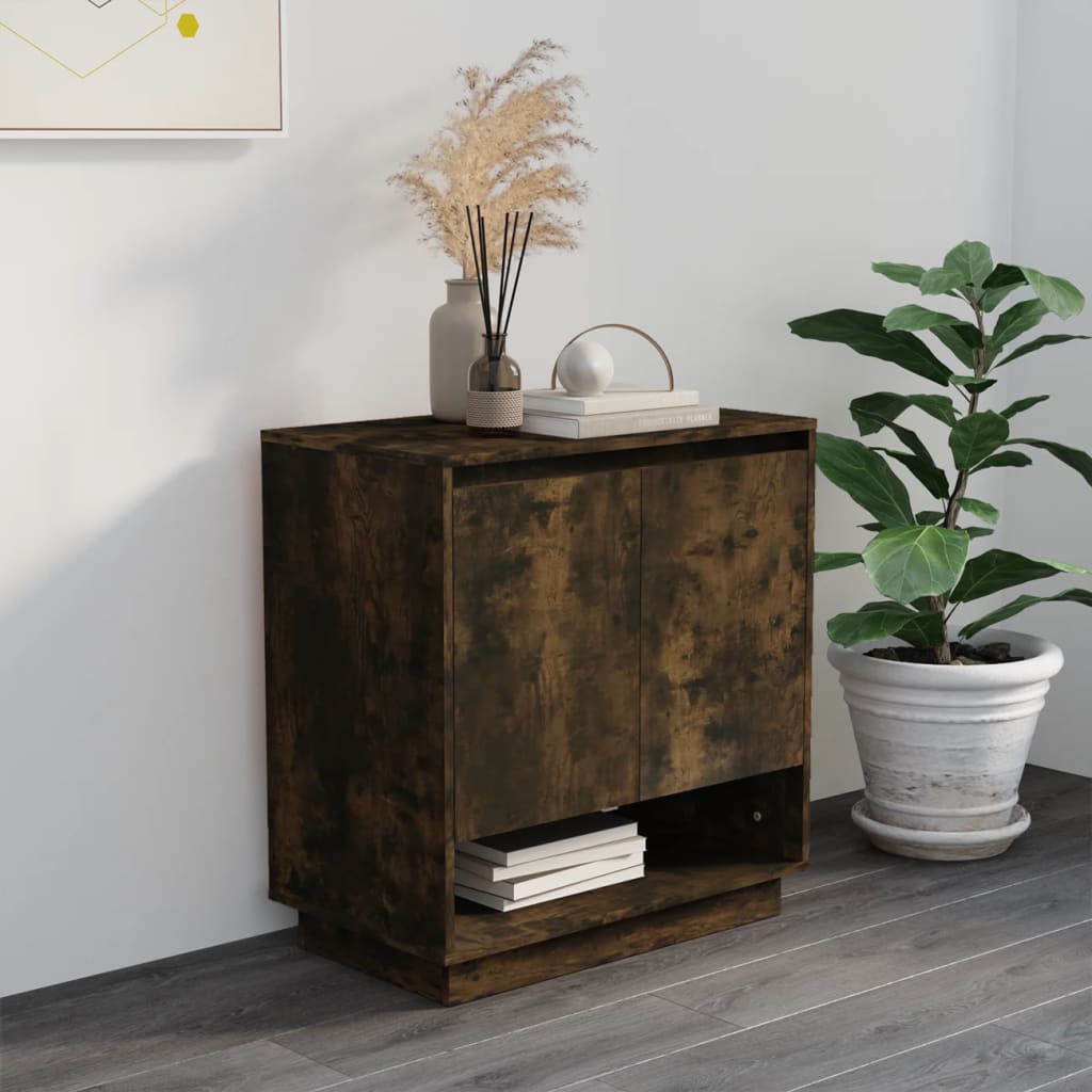 vidaXL Μπουφές Καπνιστή Δρυς 70x41x75 εκ. από Επεξεργασμένο Ξύλο