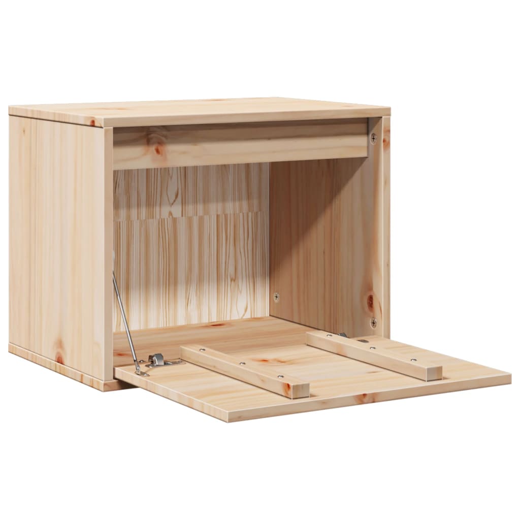 vidaXL Βοηθητικό Ντουλάπι 45 x 30 x 35 εκ. από Μασίφ Ξύλο Πεύκου