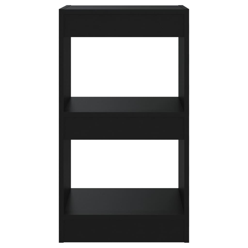 vidaXL Βιβλιοθήκη/Διαχωριστικό Χώρου Μαύρο 40 x 30 x 72 εκ.