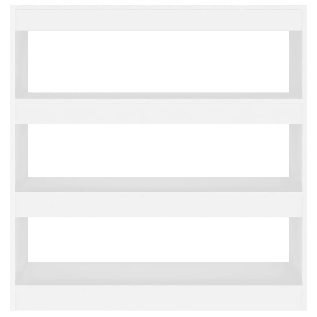 vidaXL Βιβλιοθήκη/Διαχωριστικό Χώρου Λευκό 100 x 30 x 103 εκ.
