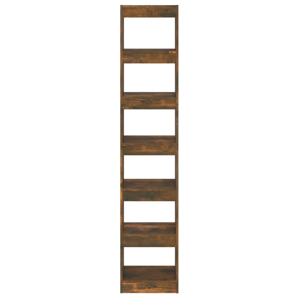 vidaXL Βιβλιοθήκη/Διαχωριστικό Χώρου Καπνιστή Δρυς 40x30x198 εκ.