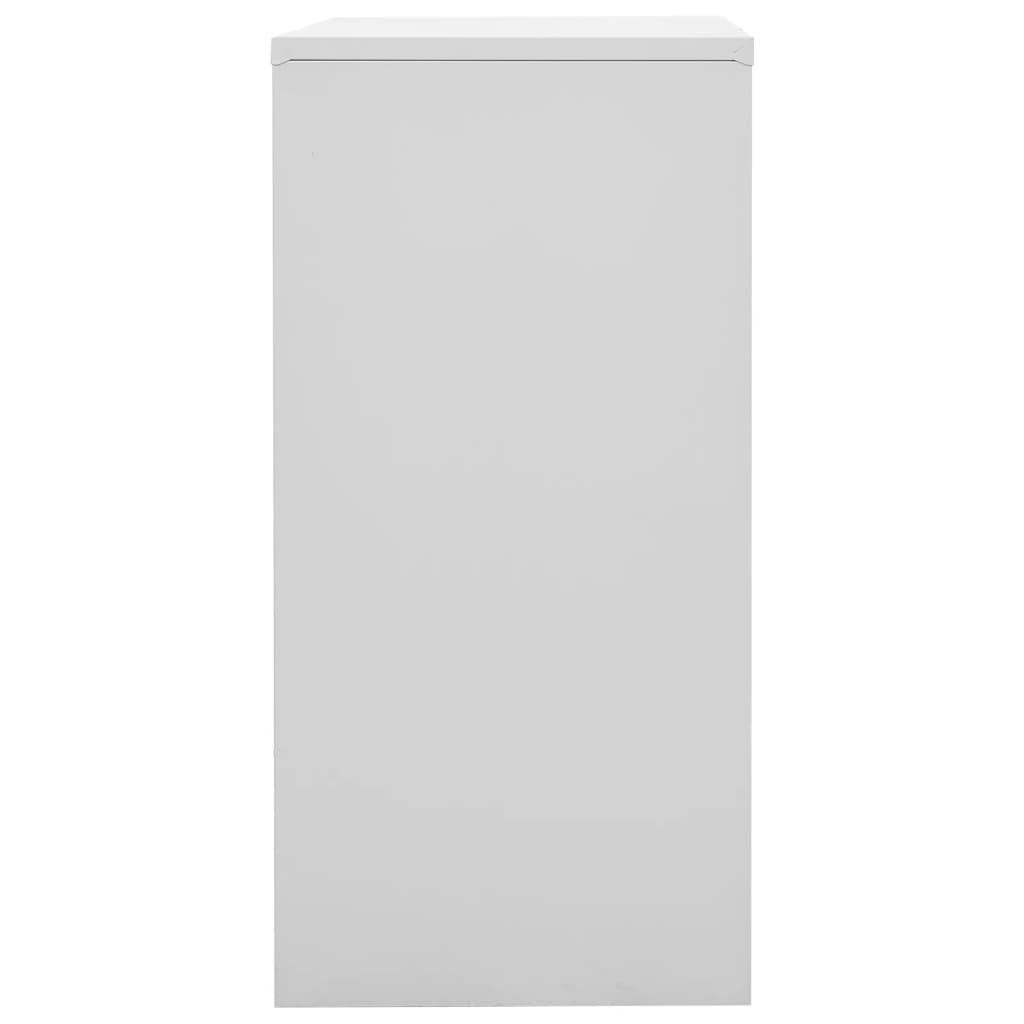 vidaXL Φοριαμοί 5 τεμ. Ανοιχτό Γκρι/Πράσινο 90x45x92,5 εκ. Ατσάλινοι