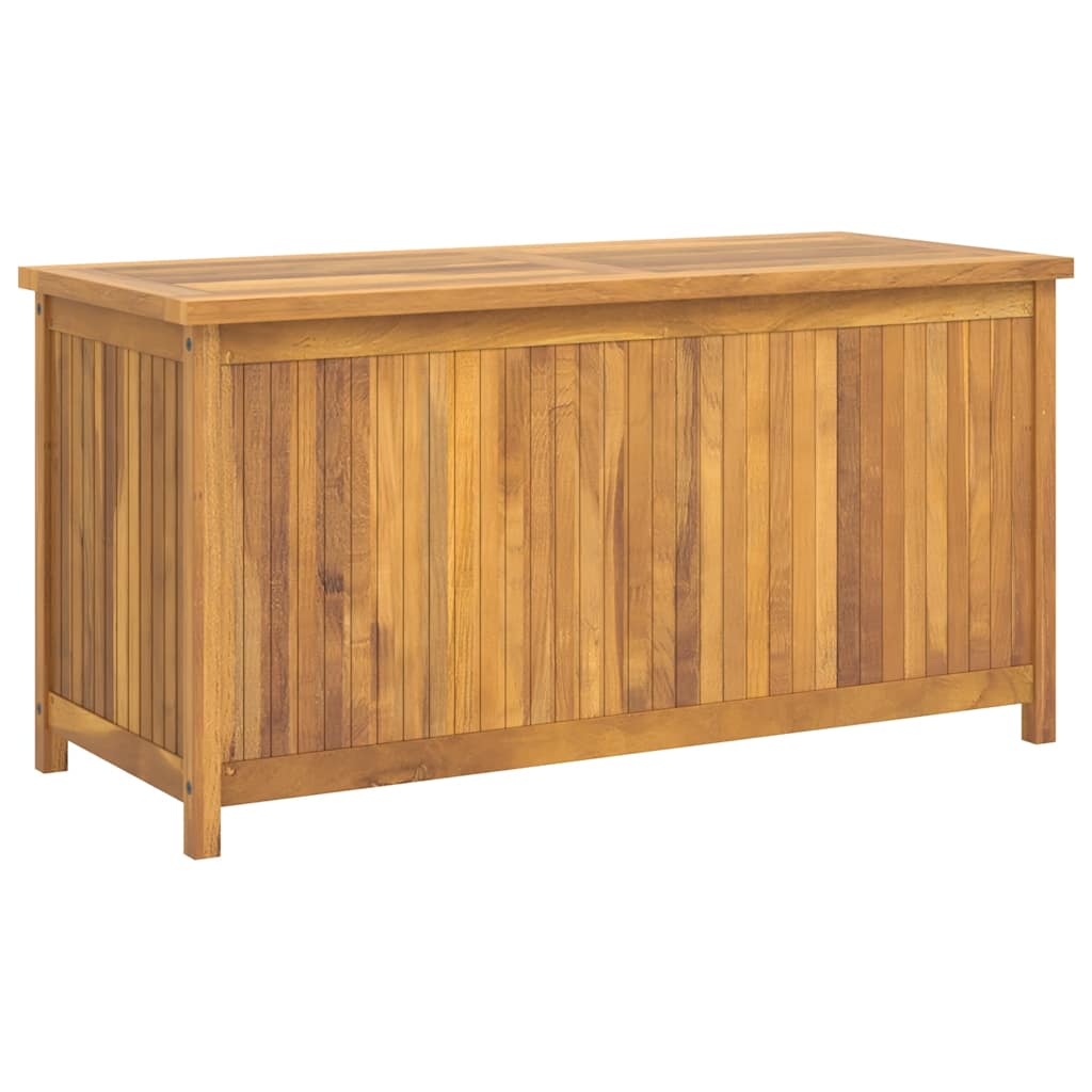 vidaXL Μπαούλο Κήπου 114 x 50 x 58 εκ. από Μασίφ Ξύλο Teak