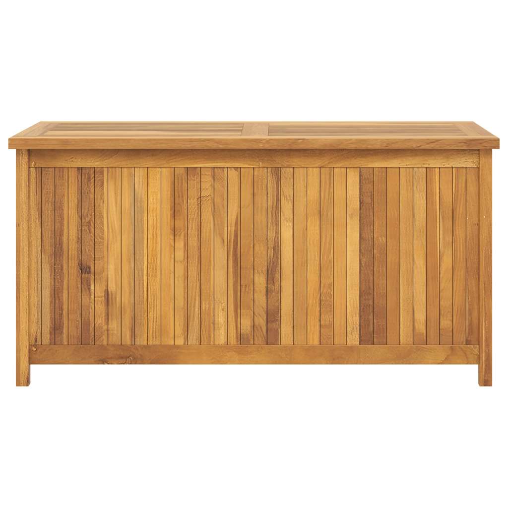 vidaXL Μπαούλο Κήπου 114 x 50 x 58 εκ. από Μασίφ Ξύλο Teak