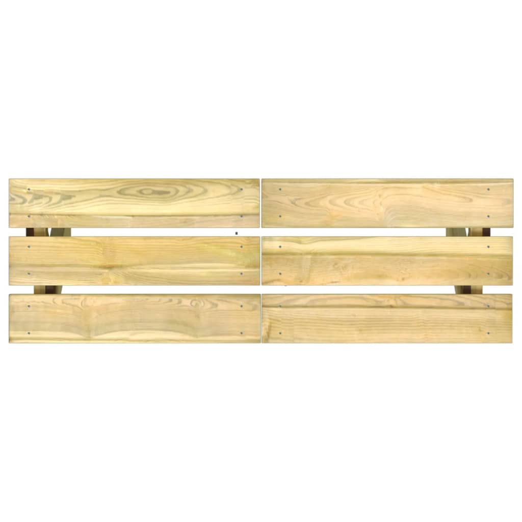 vidaXL Παγκάκι Κήπου 110 εκ. από Εμποτισμένο Ξύλο Πεύκου