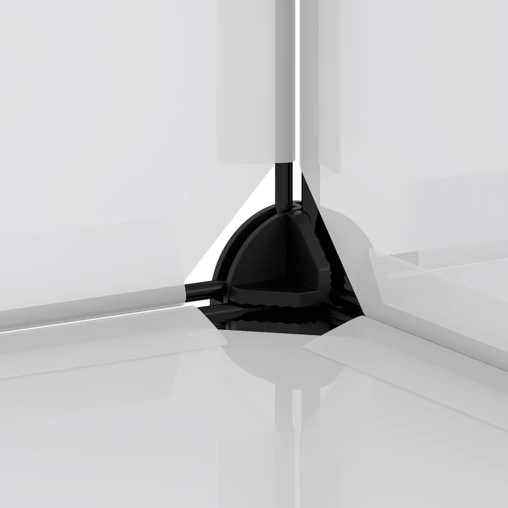 vidaXL Παπουτσοθήκη Διαφανής 84x32x88,5 εκ. από Πολυπροπυλένιο