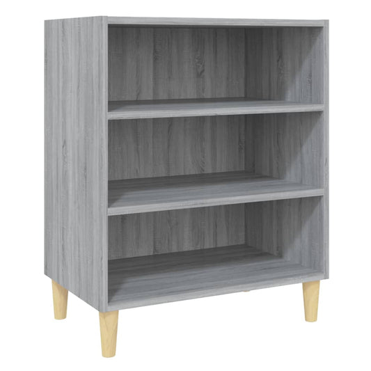 vidaXL Ραφιέρα Γκρι Sonoma 57 x 35 x 70 εκ. από Επεξεργασμένο Ξύλο