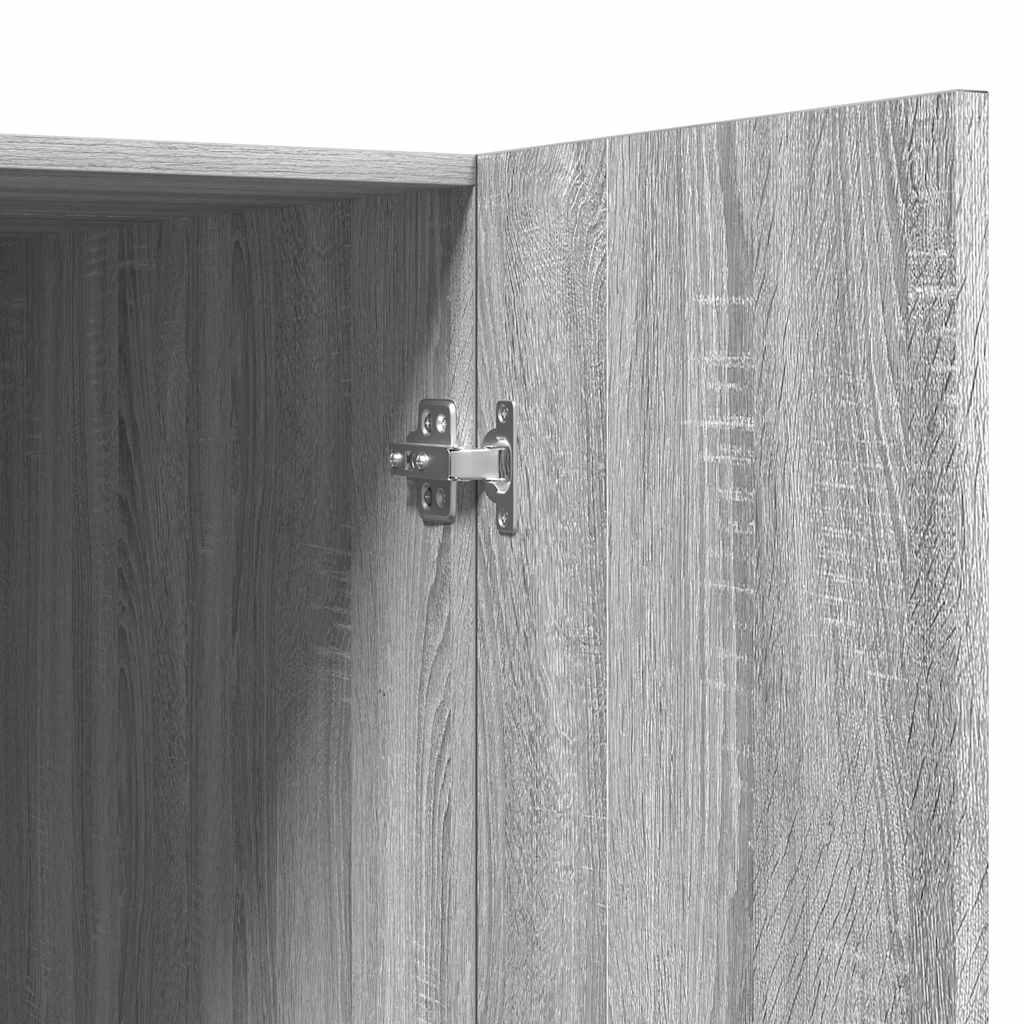 vidaXL Ντουλάπι Πλυντηρίου Γκρι Sonoma 71 x 71,5 x 91,5 εκ.