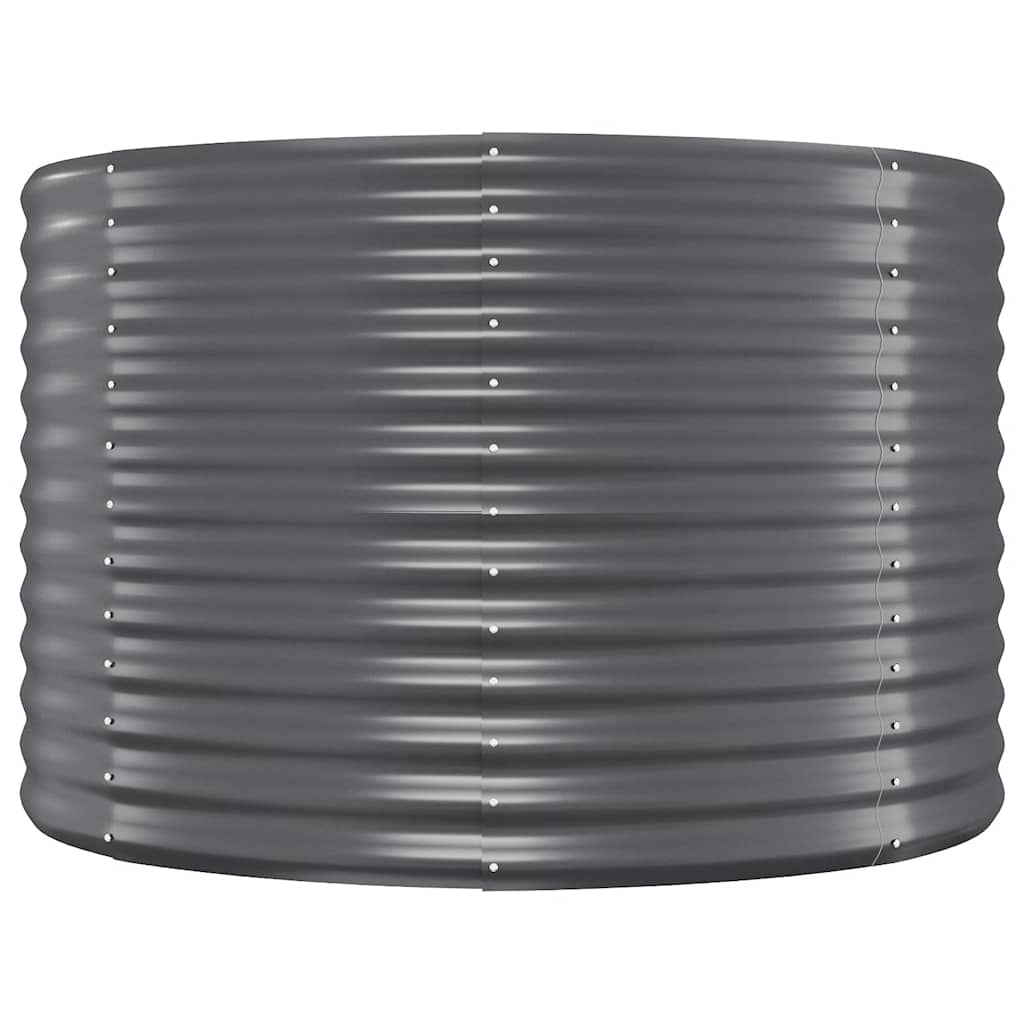 vidaXL Ζαρντινιέρα Ανθρακί 396x100x68εκ Γαλβανισμένος χάλυβας