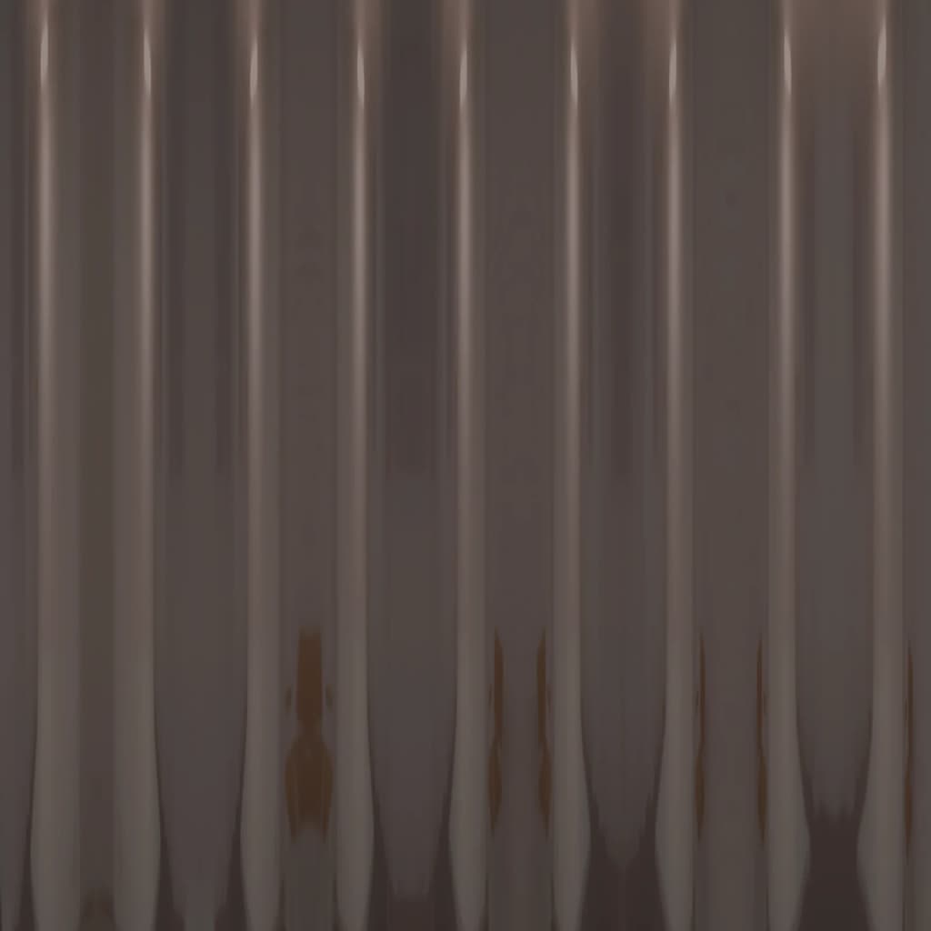 vidaXL Πάνελ Οροφής 36 τεμ. Καφέ 80 x 36 εκ. Γαλβανισμένος χάλυβας