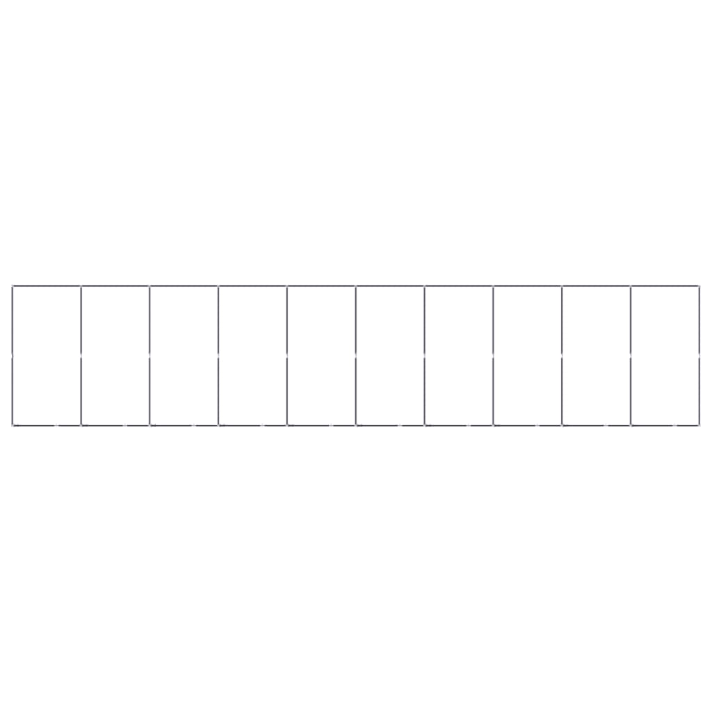 vidaXL Κλουβί Σκύλου Εξωτερικού Χώρου 18,43 μ² από Ατσάλι