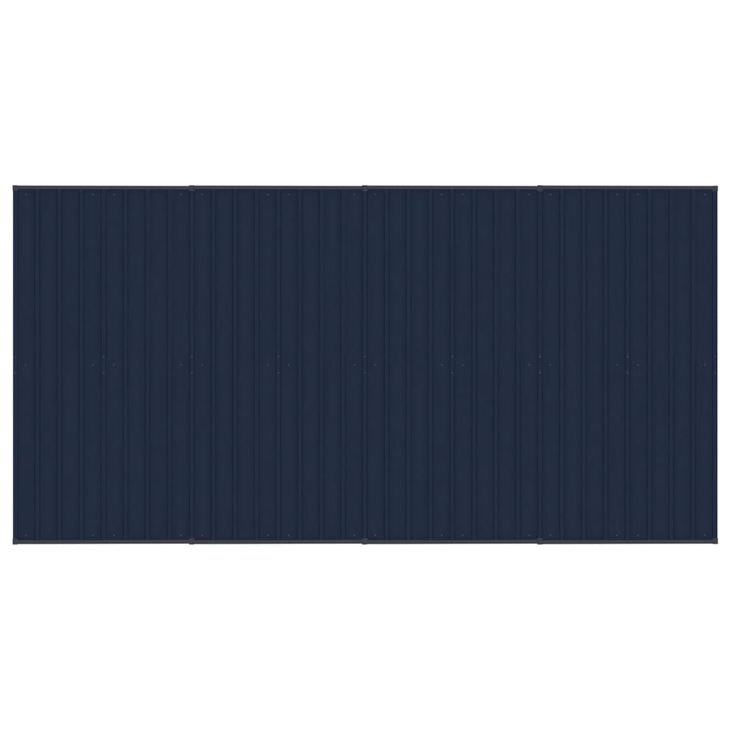 vidaXL Κλουβί Σκύλου Εξωτερικού Χώρου με Οροφή 7,37 μ² από Ατσάλι