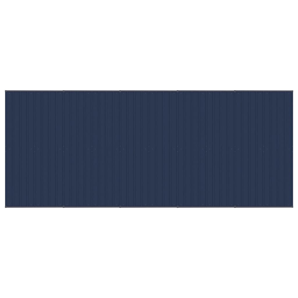 vidaXL Κλουβί Σκύλου Εξωτερικού Χώρου με Οροφή 9,22 μ² από Ατσάλι