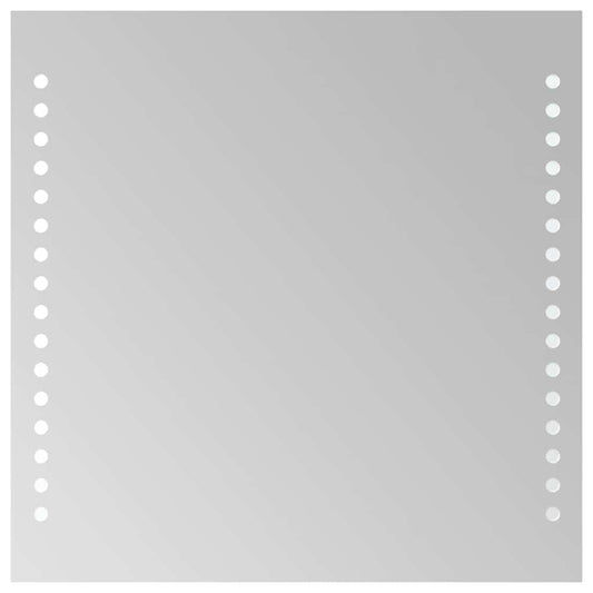 vidaXL Καθρέφτης Μπάνιου με LED 30x30 εκ.