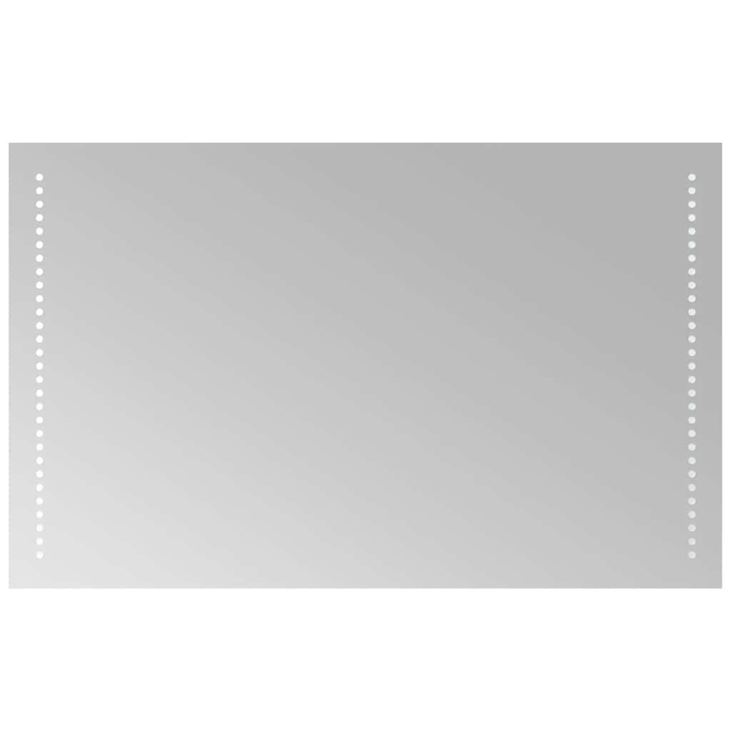 vidaXL Καθρέφτης Μπάνιου με LED 80x50 εκ.