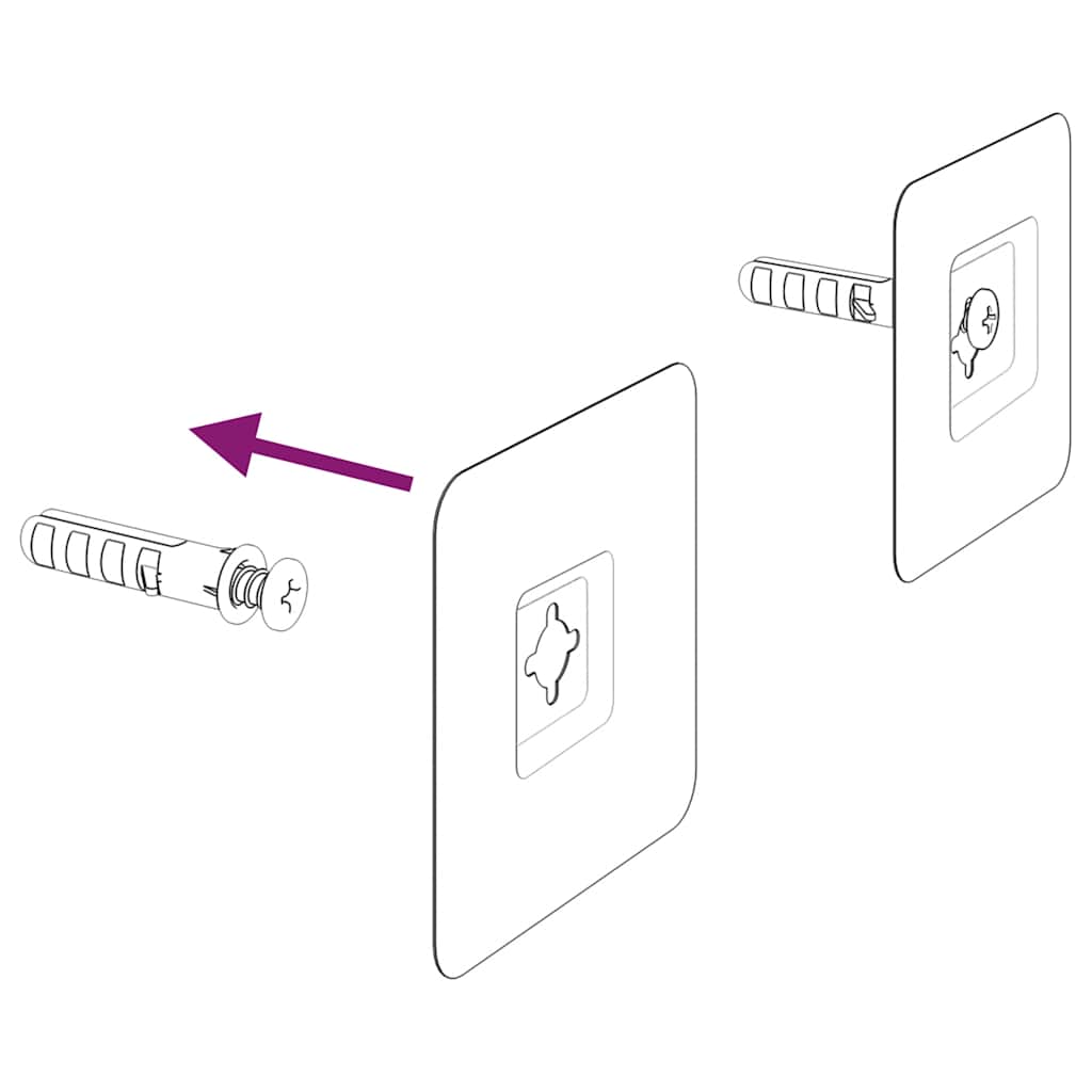 vidaXL Καθρέφτης Μπάνιου με LED 80x60 εκ.