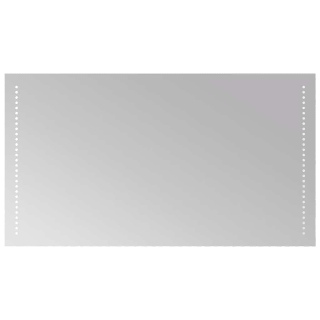 vidaXL Καθρέφτης Μπάνιου με LED 90x50 εκ.