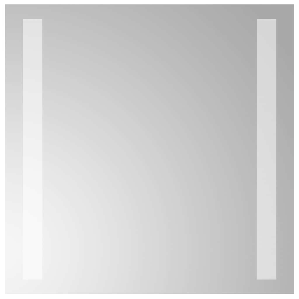 vidaXL Καθρέφτης Μπάνιου με LED 30x30 εκ.