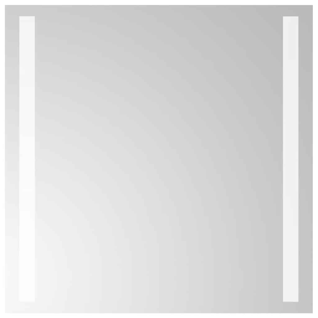 vidaXL Καθρέφτης Μπάνιου με LED 40x40 εκ.