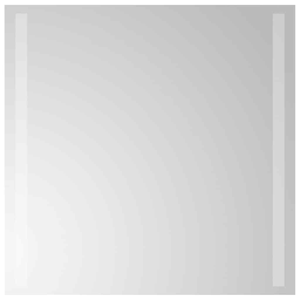 vidaXL Καθρέφτης Μπάνιου με LED 50x50 εκ.