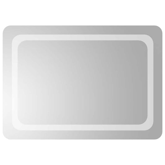 vidaXL Καθρέφτης Μπάνιου με LED 70x50 εκ.