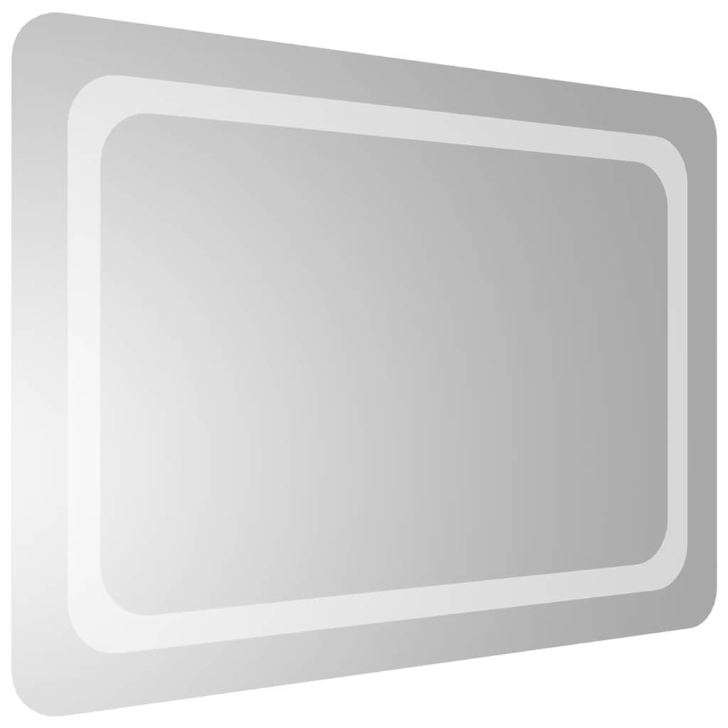 vidaXL Καθρέφτης Μπάνιου με LED 70x50 εκ.