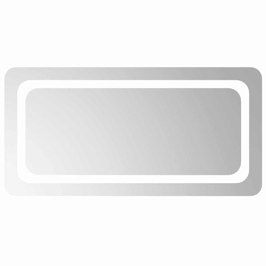 vidaXL Καθρέφτης Μπάνιου με LED 80x40 εκ.