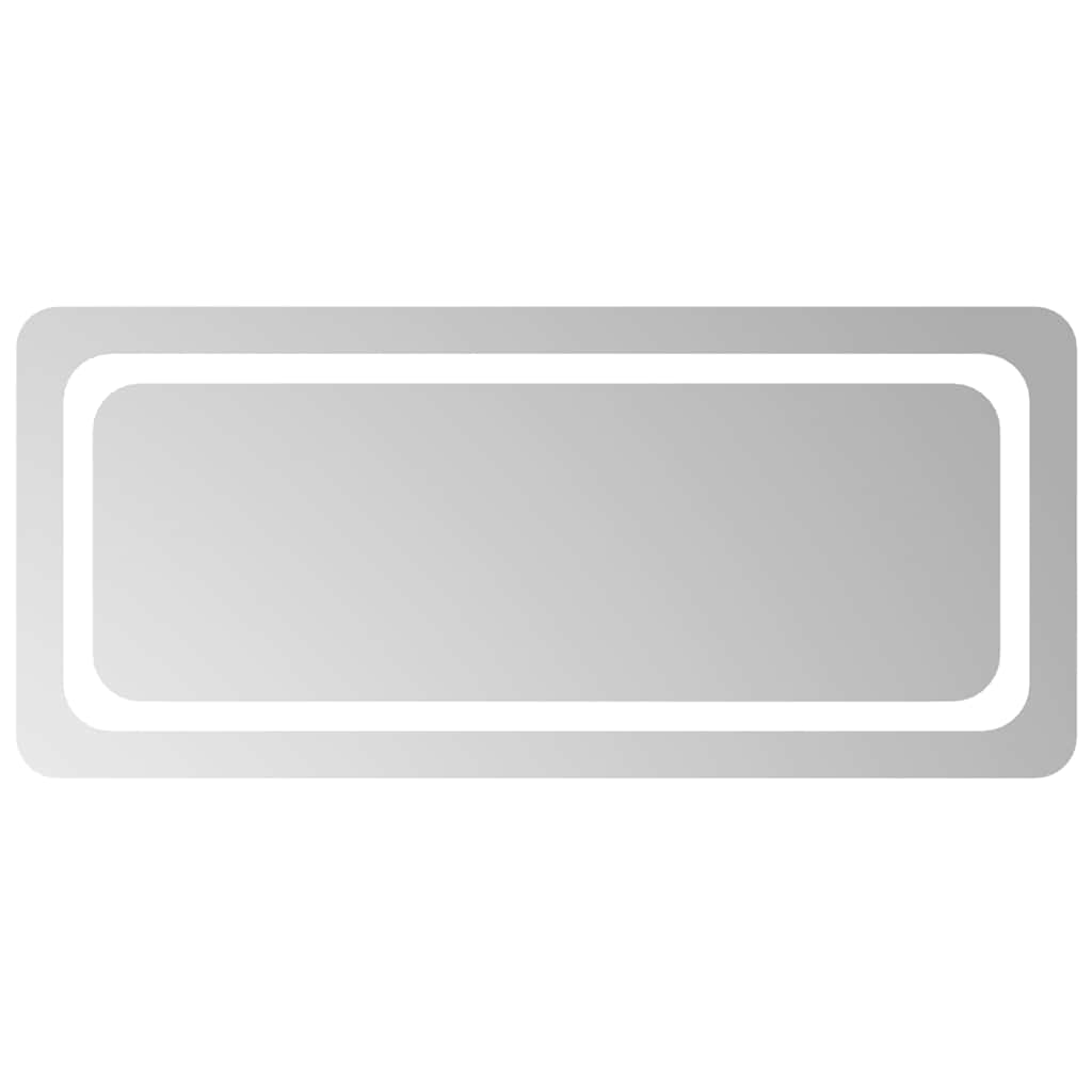 vidaXL Καθρέφτης Μπάνιου με LED 90x40 εκ.