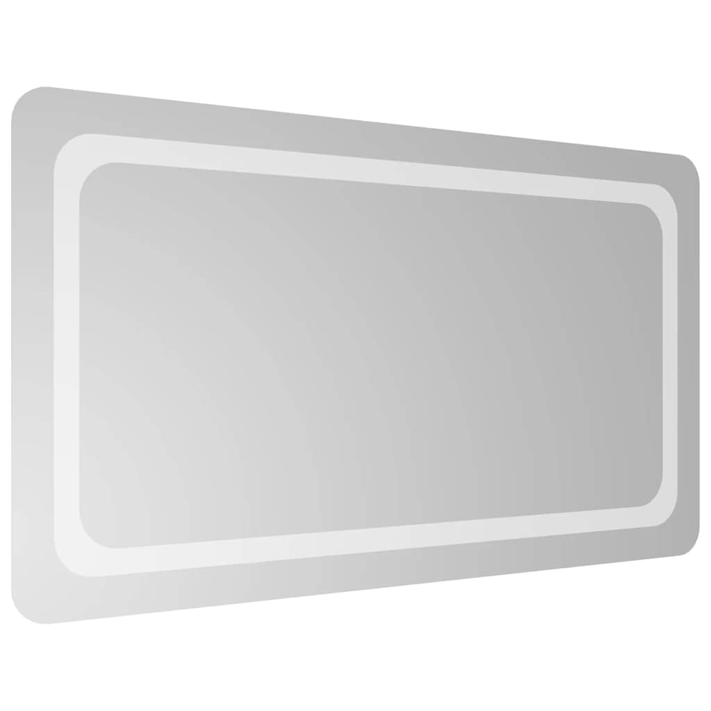 vidaXL Καθρέφτης Μπάνιου με LED 90x50 εκ.