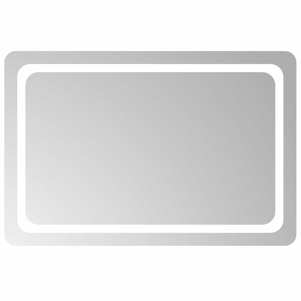 vidaXL Καθρέφτης Μπάνιου με LED 90x60 εκ.