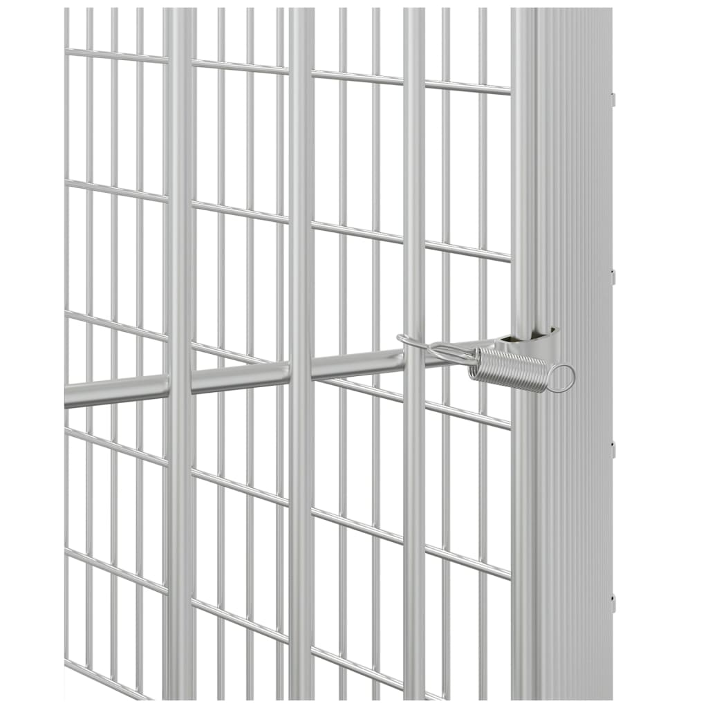 vidaXL Περίφραξη Ζώων Ελεύθερης Βοσκής 6 Πάνελ 54x60 εκ. Γαλβ. Σίδερο