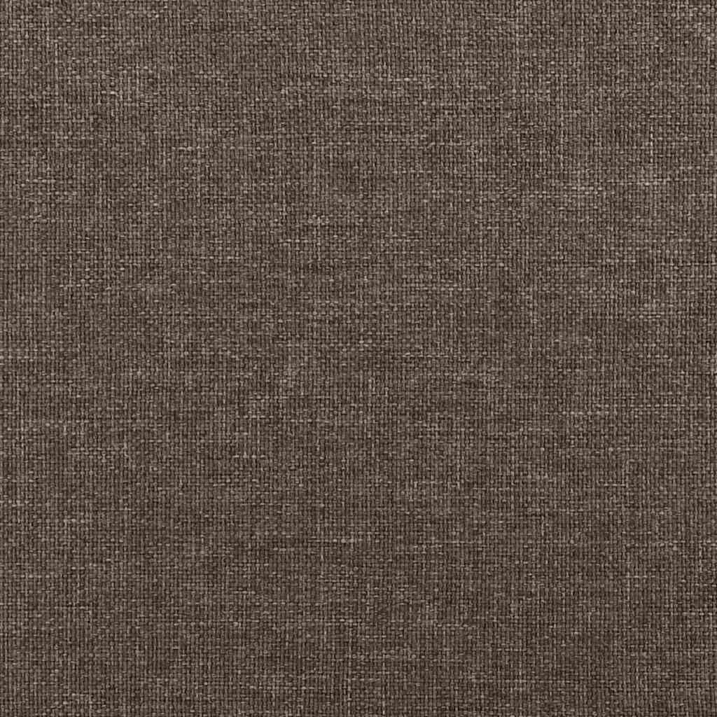 vidaXL Πολυθρόνα Relax Taupe Υφασμάτινη με Υποπόδιο