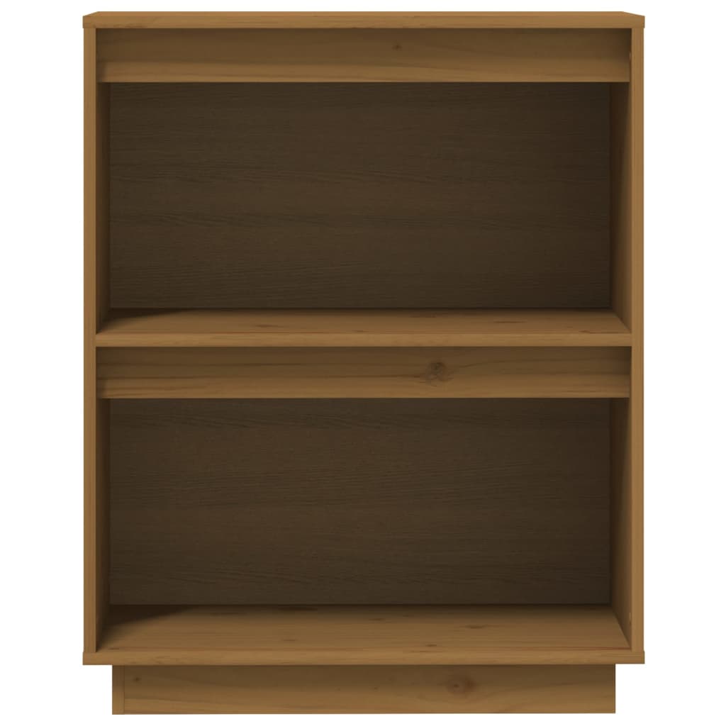 vidaXL Ντουλάπι Κονσόλα Μελί 60 x 34 x 75 εκ. από Μασίφ Ξύλο Πεύκου