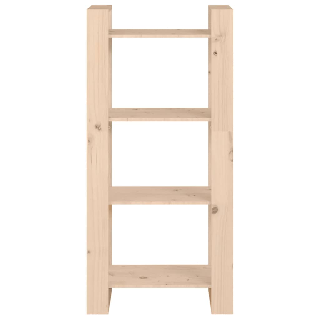 vidaXL Βιβλιοθήκη/Διαχωριστικό Χώρου 60x35x125 εκ. Μασίφ Ξύλο