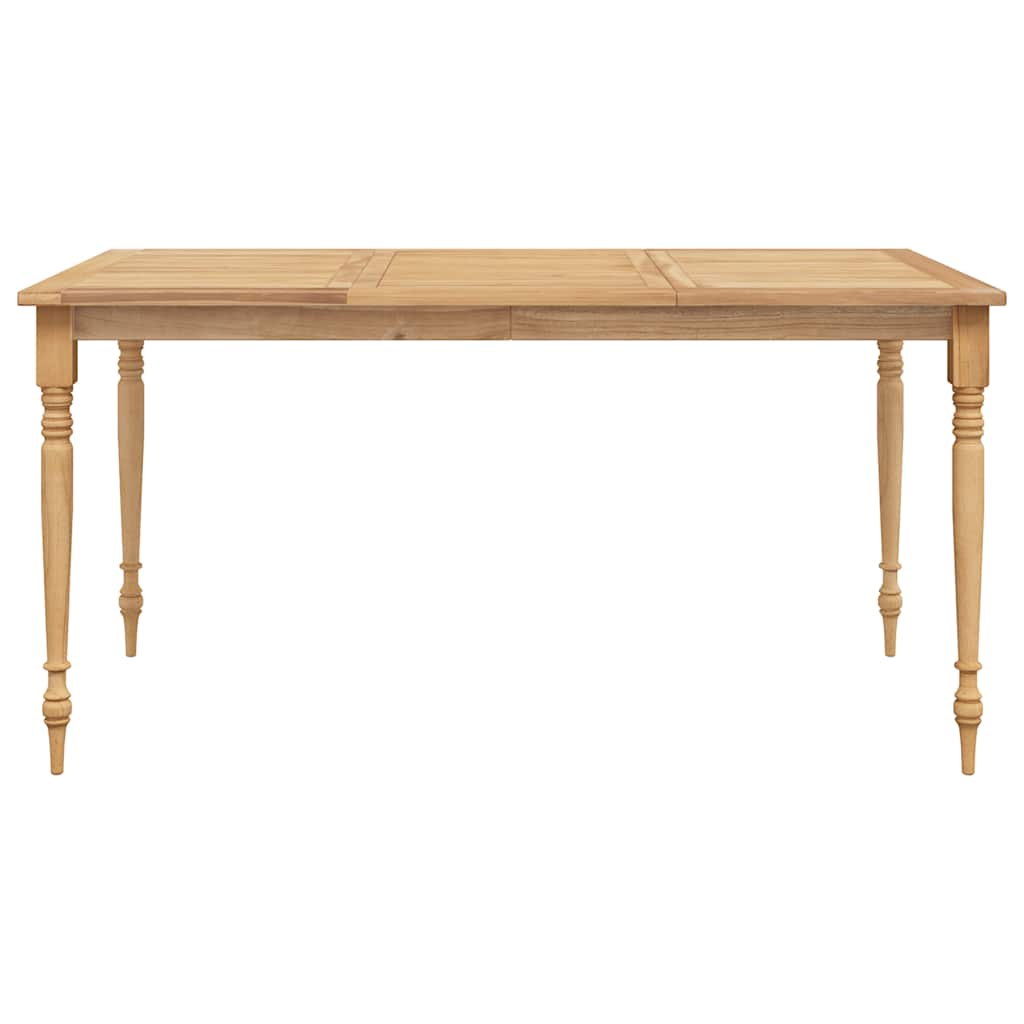 vidaXL Τραπέζι Μπαρ Πτυσσόμενο 90 x 65 x 105 εκ. από Μασίφ Ξύλο Teak