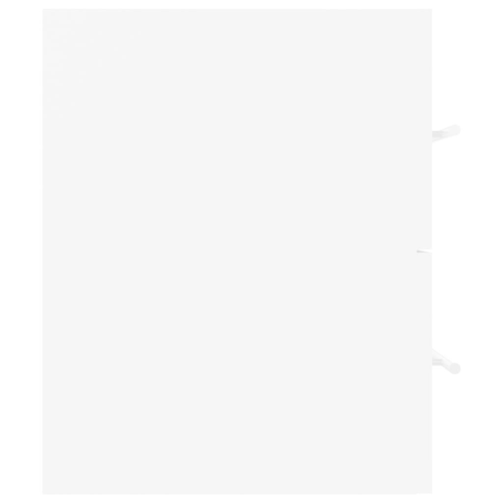 vidaXL Ντουλάπι Μπάνιου με Νιπτήρα Λευκό από Μοριοσανίδα