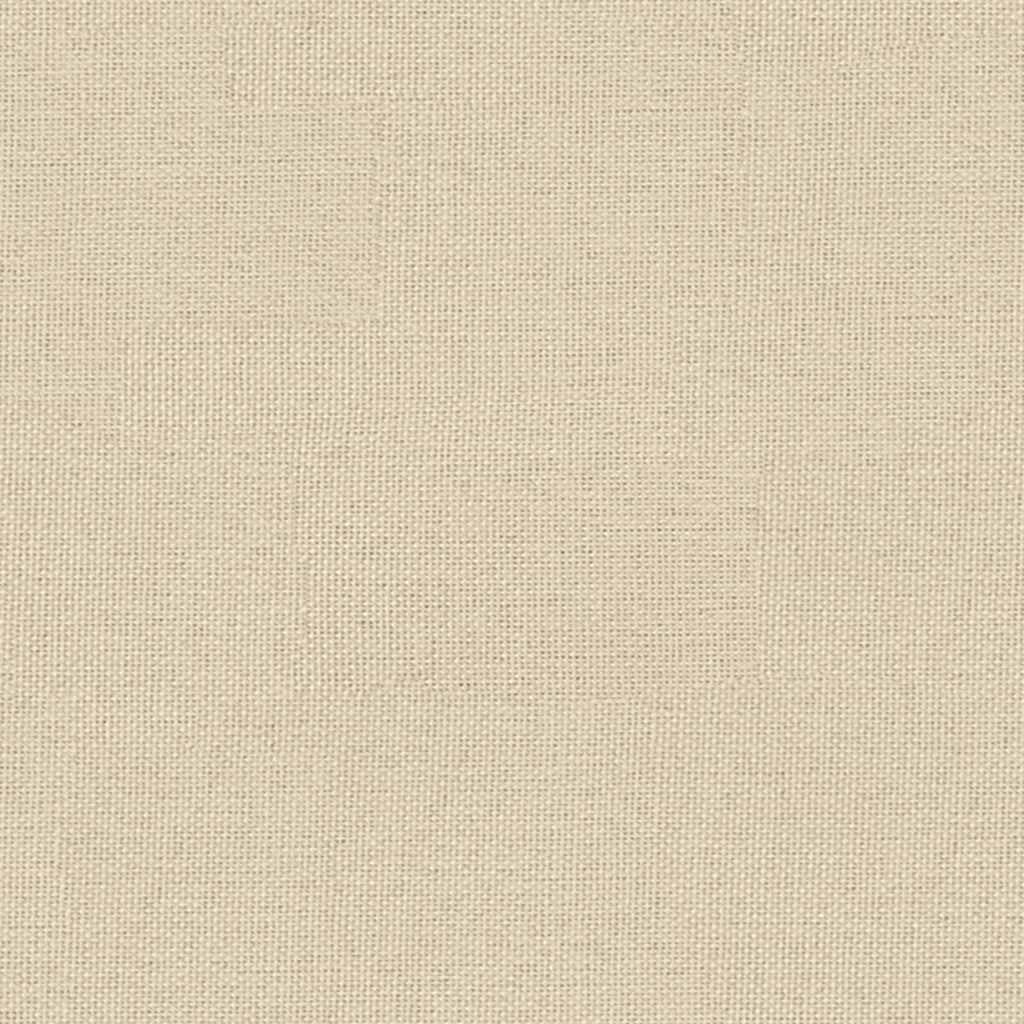 vidaXL Πολυθρόνα Ανακλινόμενη Κρεμ Υφασμάτινη